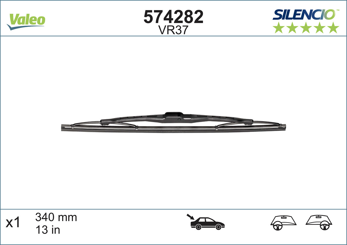 VALEO SILENCIO PERFORMANCE Ablaktörlő lapát 574282_VALEO